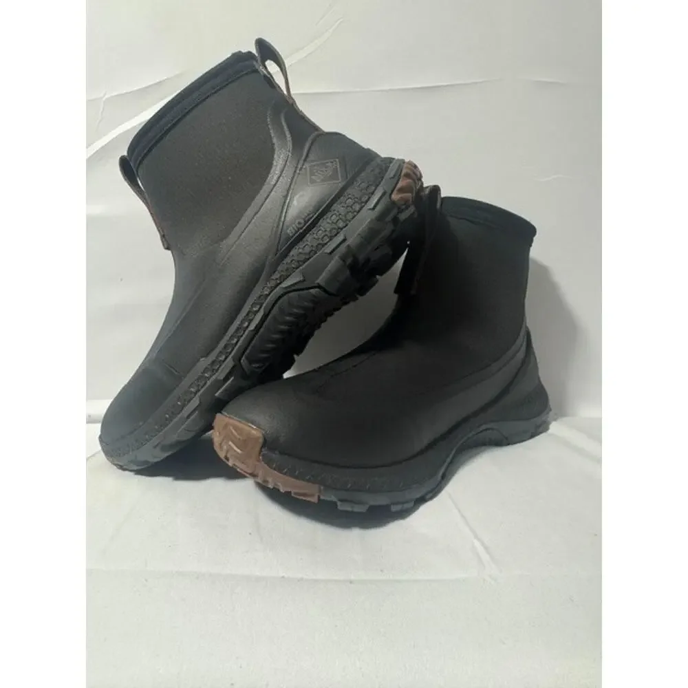 MUCK Boots M Outscape Max Ankle Boot 7M Black Slip-on Waterproof Light N 239